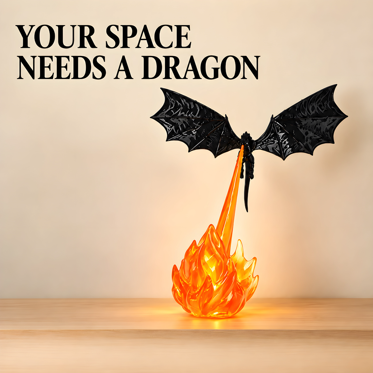 Dragon Flame Light: A Fire-Breathing Glow for Any Room