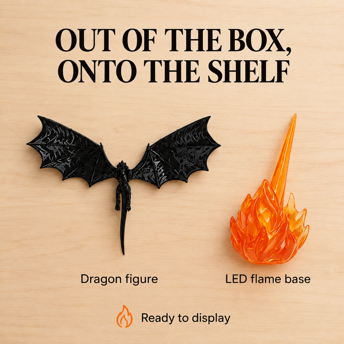 Dragon Flame Light: A Fire-Breathing Glow for Any Room