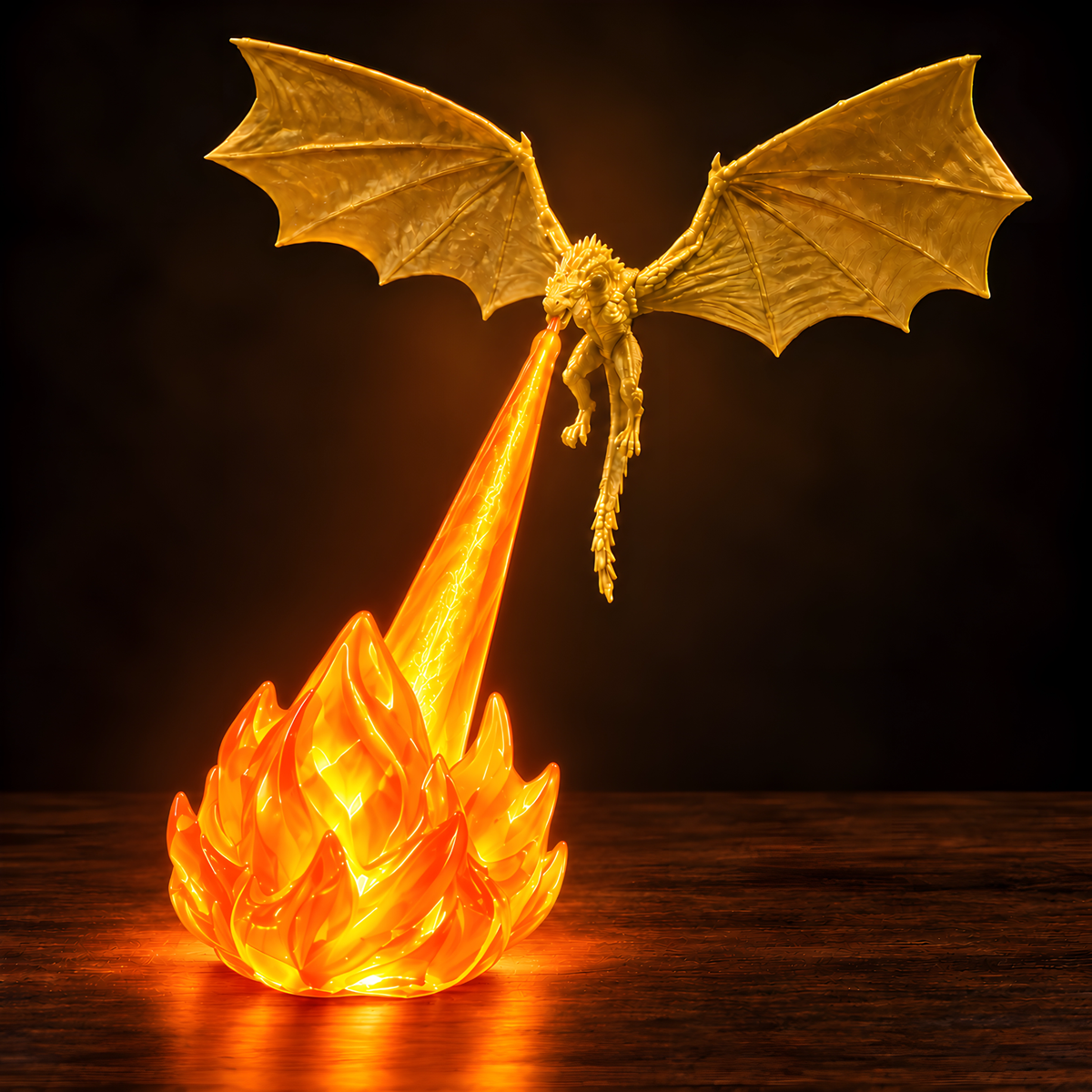 Dragon Flame Light: A Fire-Breathing Glow for Any Room